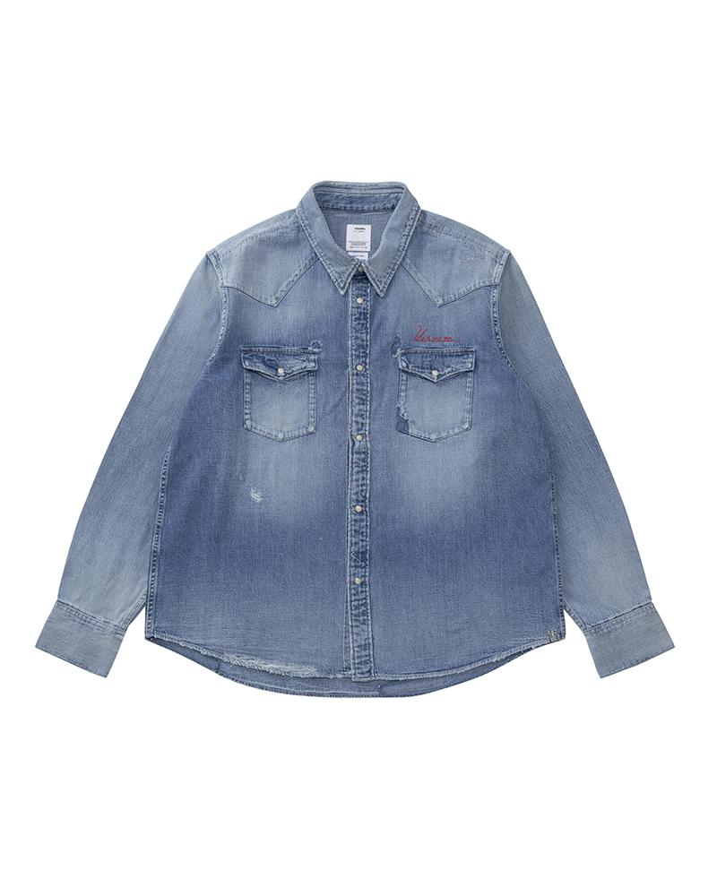 トップス visvim SOCIAL SCULPTURE SHIRT CRASH SOCIAL SCULPTURE SHIRT CRASH | Visvim Official North American Web